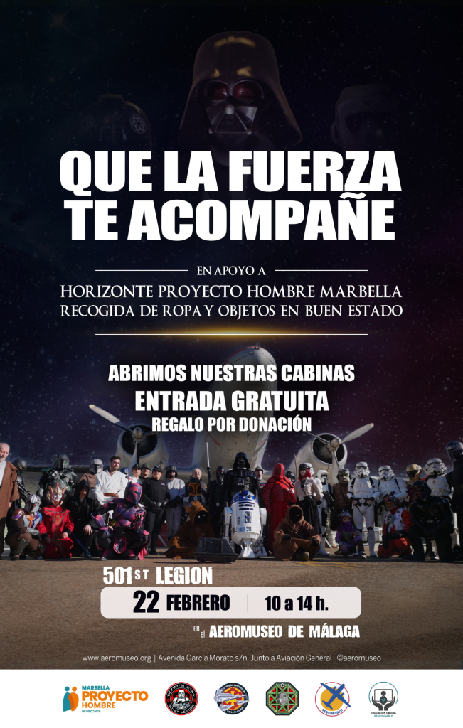 Aeromuseo de Málaga - Que la fuerza de acompañe
